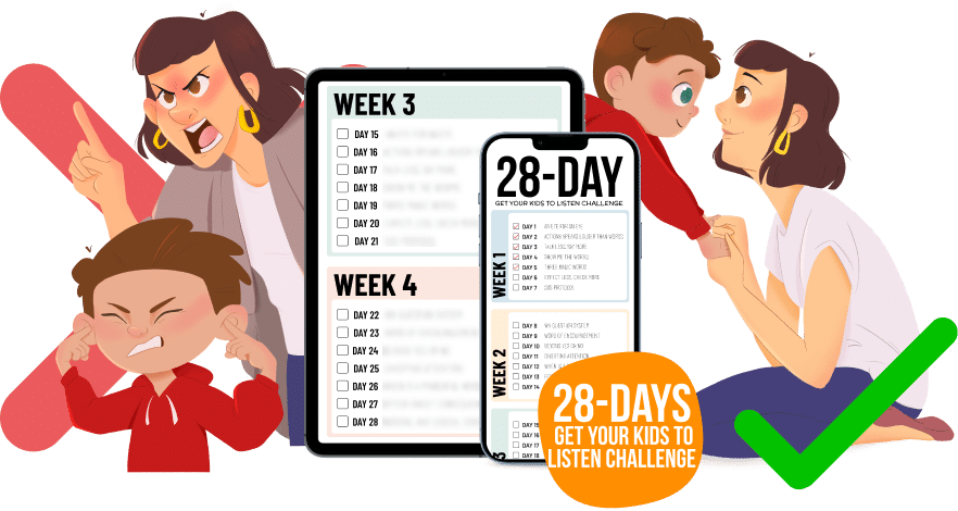 28-Day Get Your Kids To Listen Challenge