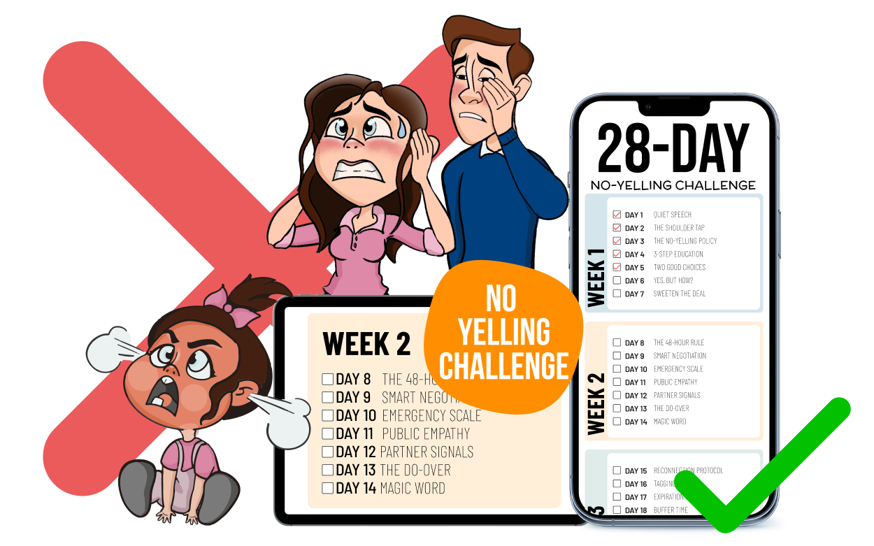 28-Day No-Yelling Parenting Challenge