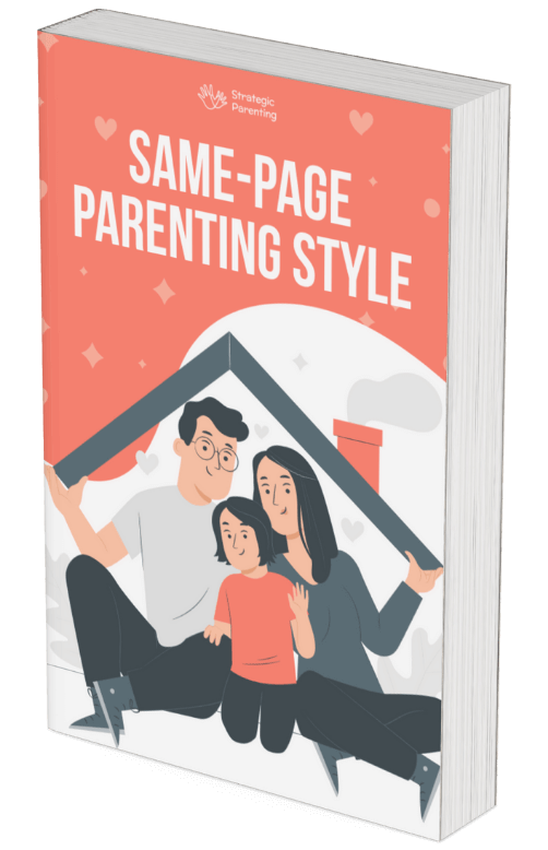 bonus book mockup same page parenting style