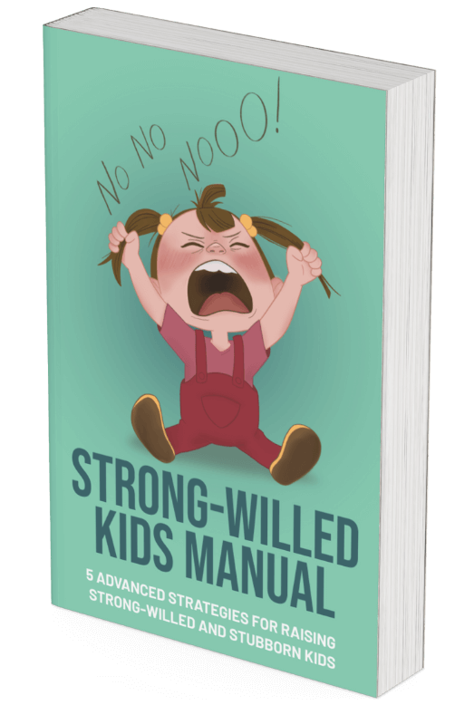 bonus book mockup strong willed kids manual
